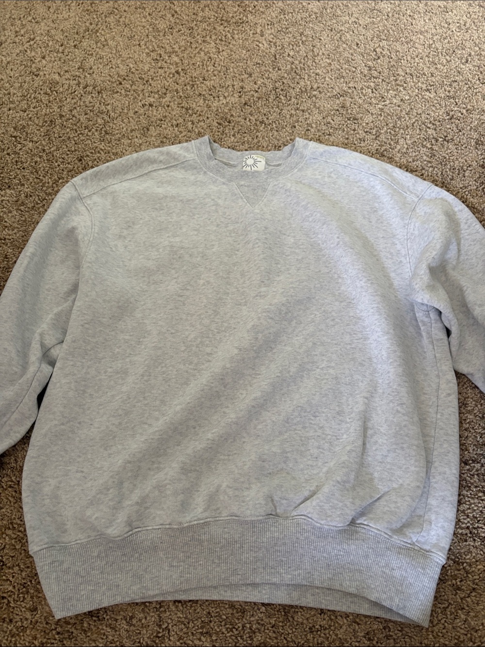 aerie Heather Gray Crewneck Sweatshirt